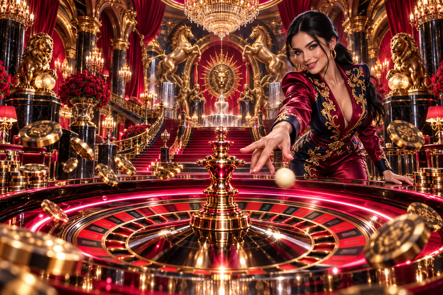 Casino sembolleri ve bahis kuponu görsellerinden oluşan Rekabet tanıtım banneri